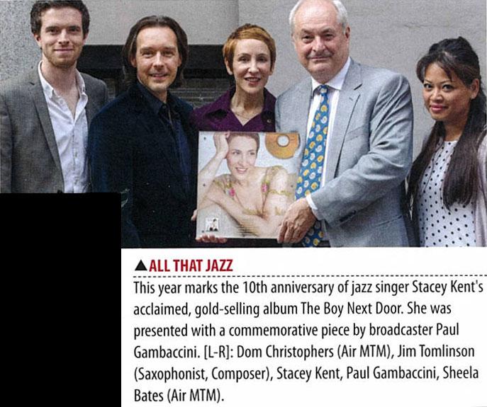 Stacey Kent in Music Week